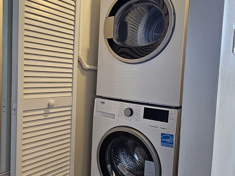 In Unit Laundry Closet