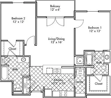 B1R Floor Plan B1R Floor Plan