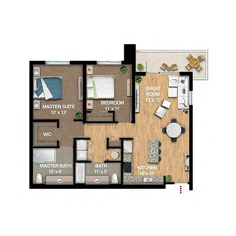 Floor plan Coast