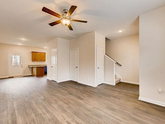 Spacious living area in this home