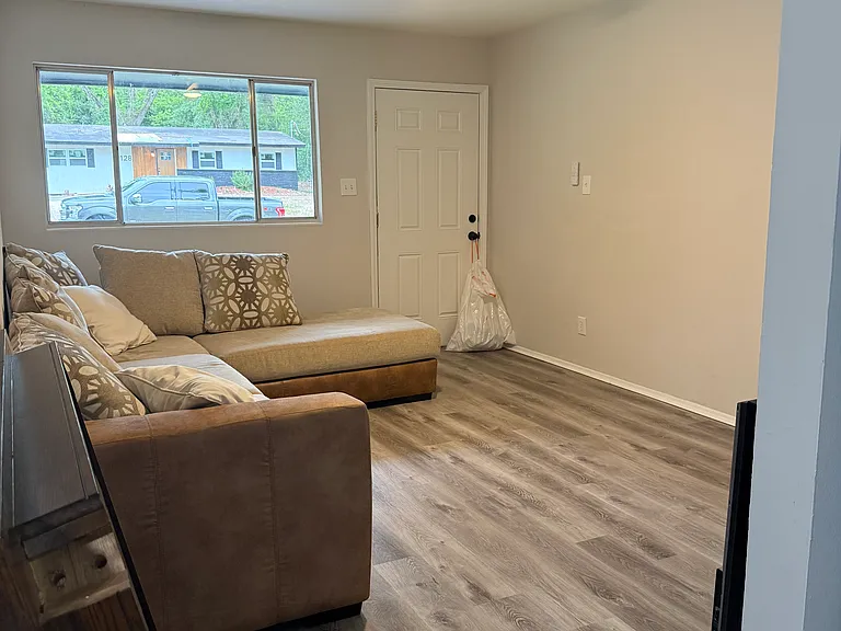 Family room by front door