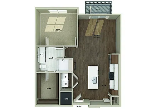 Floor plan A6
