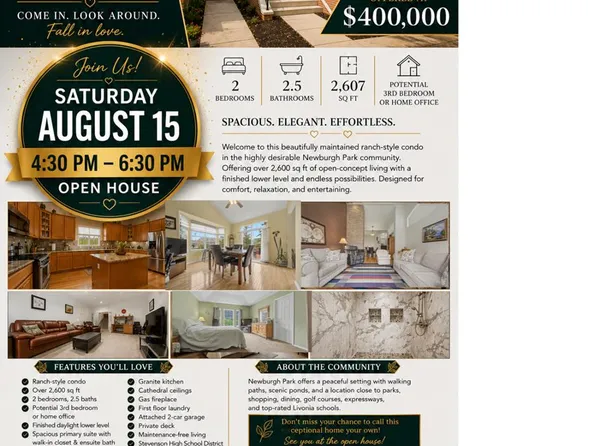 37576 Newburgh Park Cir, Livonia, MI 48152