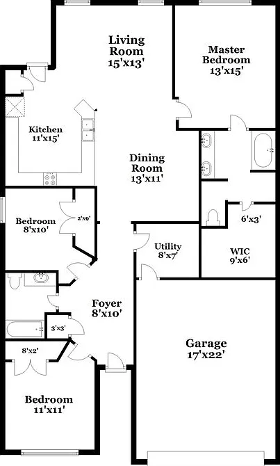 3 bed, 2.0 bath, 1536 sqft, $1,875 — Photo 2