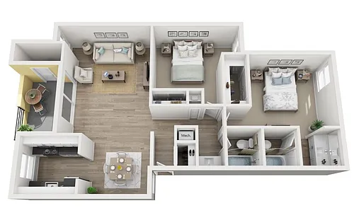 Floor plan Cedar Classic