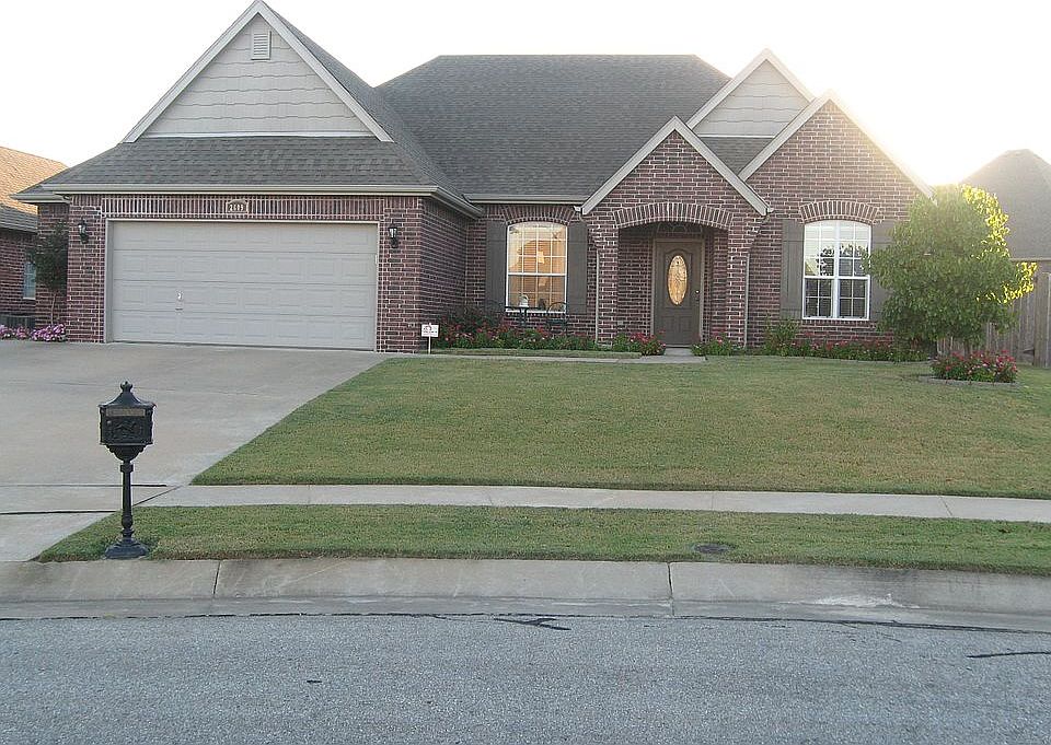 Arched brick entryway.