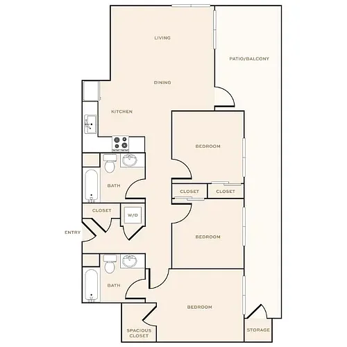 Floor plan The Jacobsen