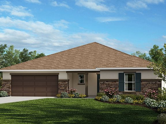 Exterior A with optional stone