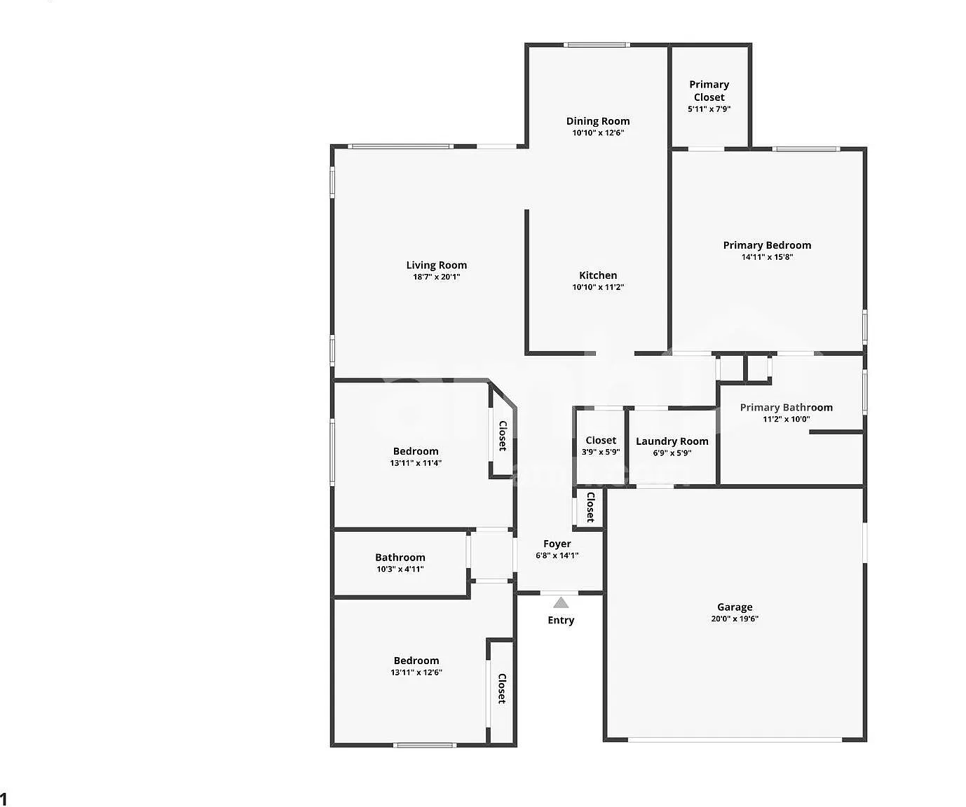 3 bed, 2.0 bath, 1633 sqft, $2,245 — Photo 2