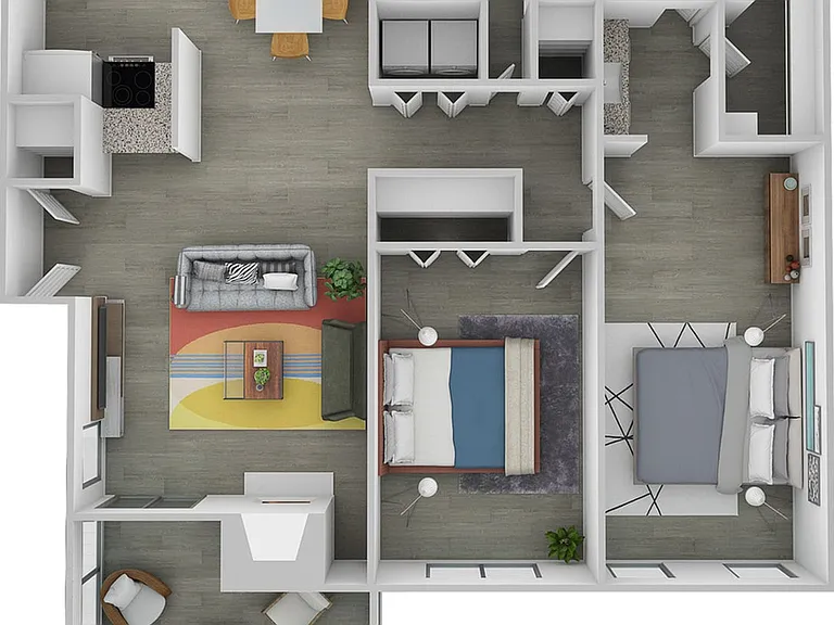 Vista I 3D Floorplan Image Vista I 3D Floorplan Image