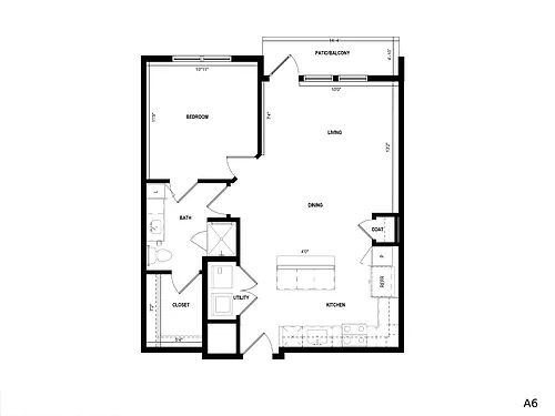 Floor plan A6