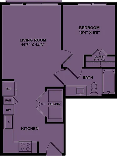 Floor plan A2a 120%