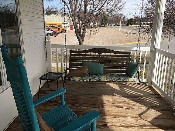 welcoming front porch