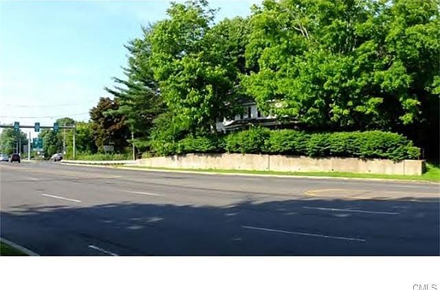 5108 Main Street with entrance to Merritt Parkway visible