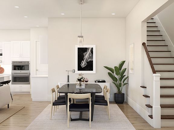 Dining area near great room
