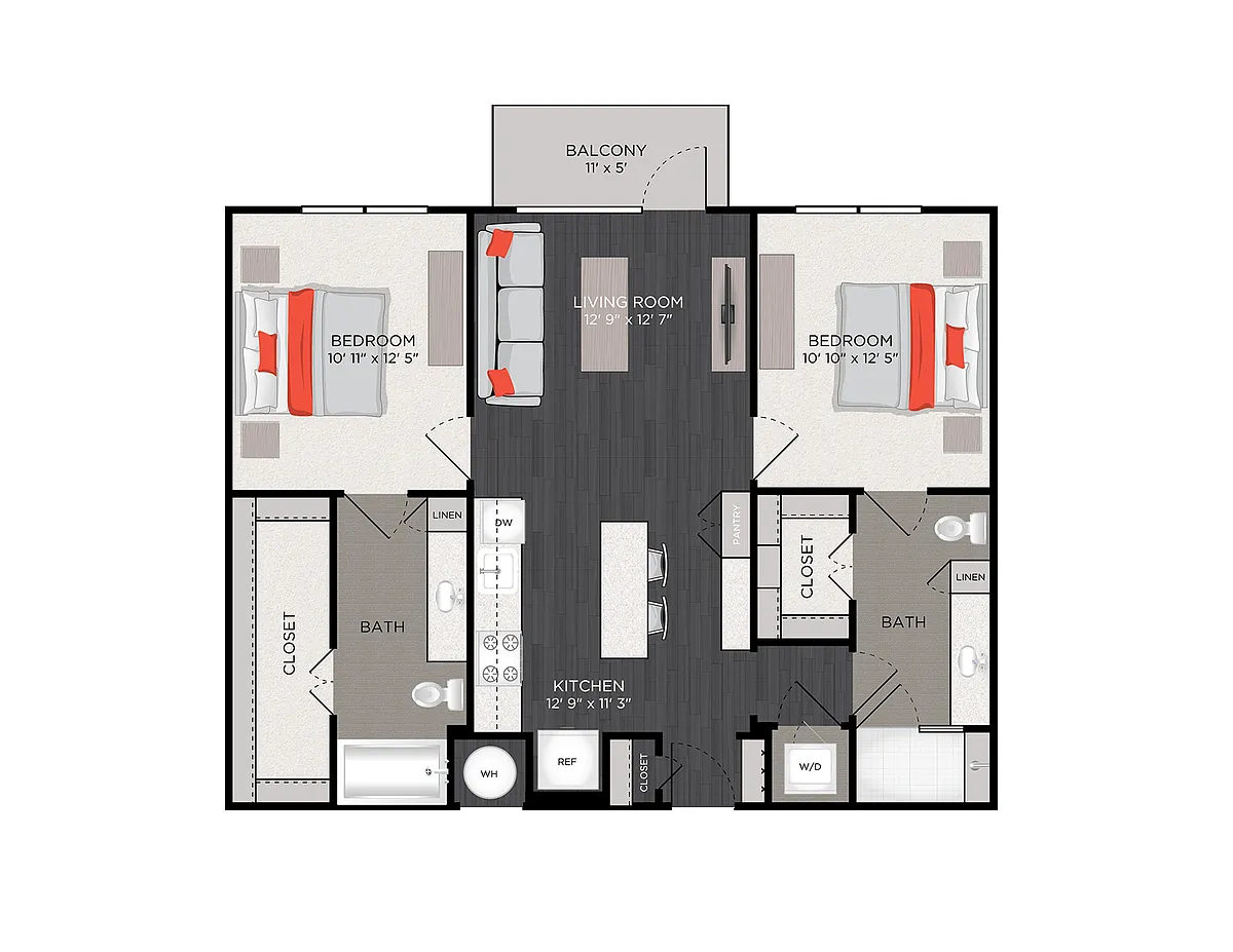 Floor plan B1