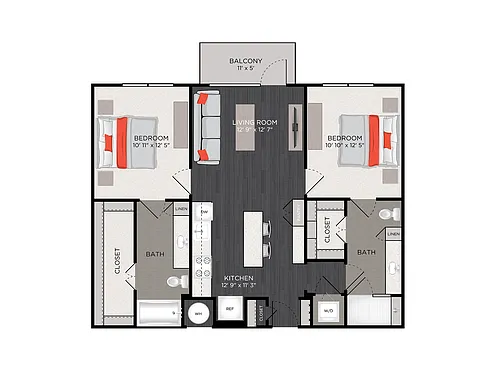 Floor plan B1