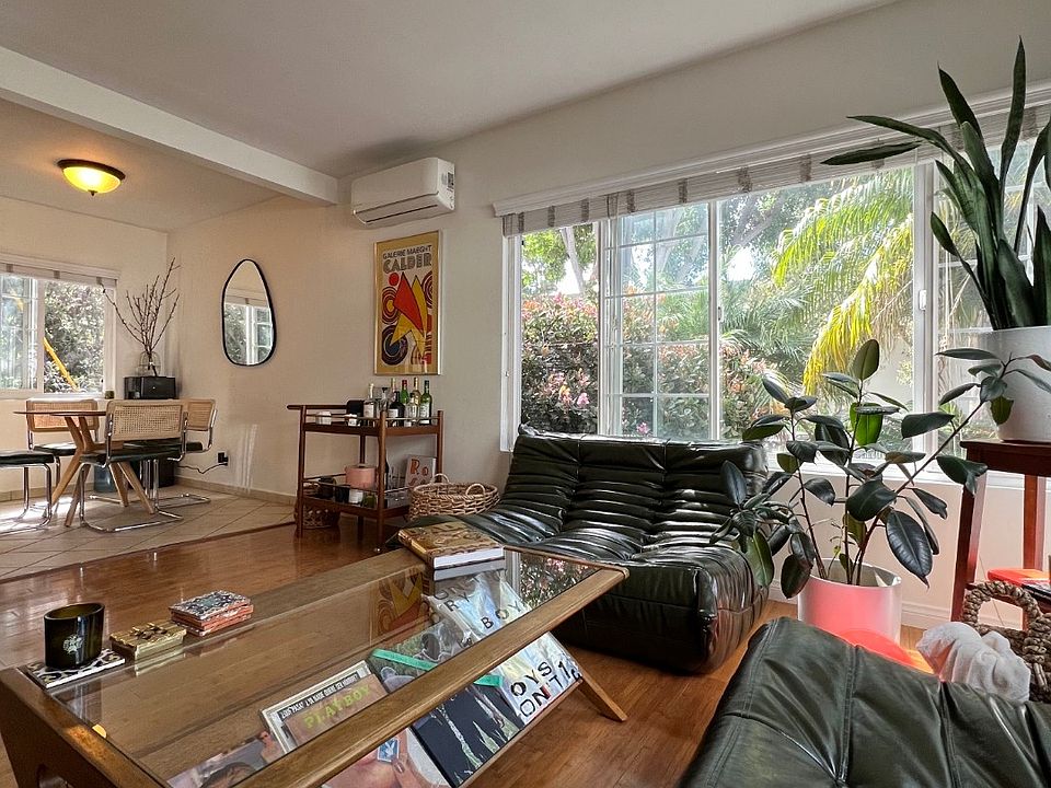 Living room + dining area
