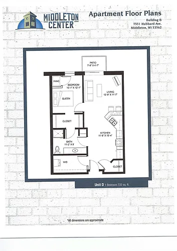 Floor plan 1-D