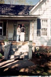 DECK WOOD FRONT PORCH