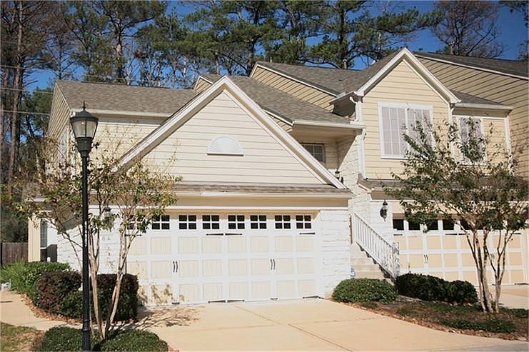 Front of the townhome