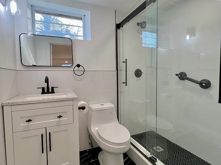 Bathroom with heated floors