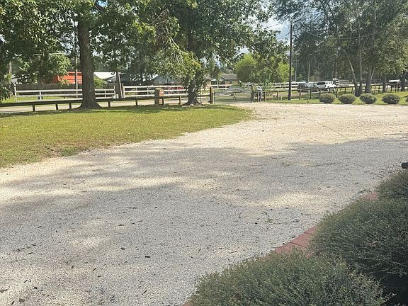 Gravel driveway