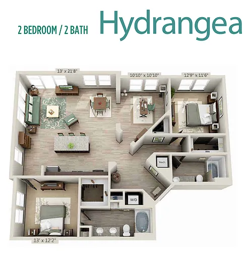 Floor plan Hydrangea