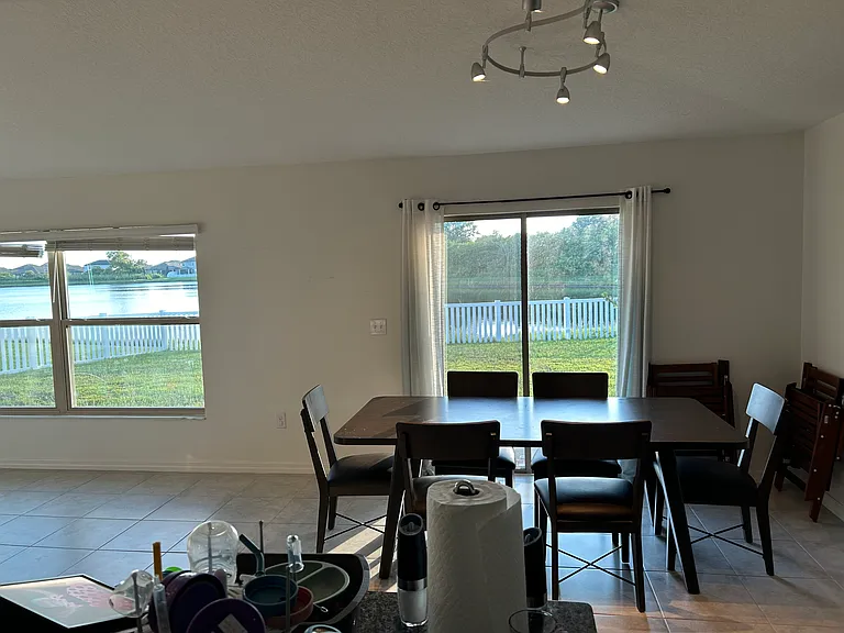 Additional space in living room
