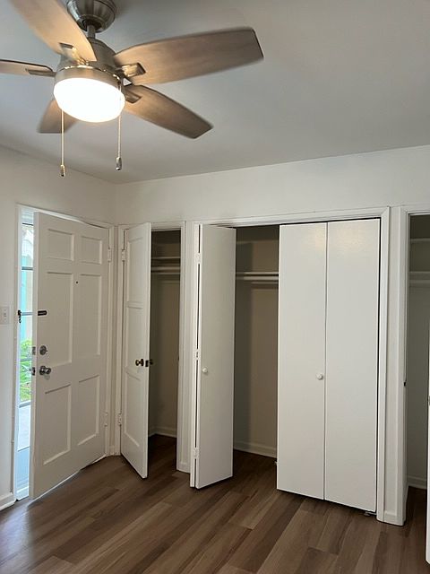 Spacious closets