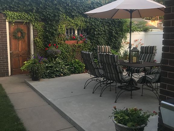 Backyard w/ garage