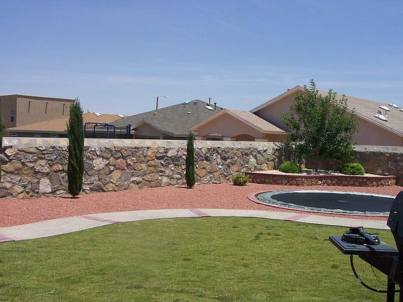 trampoline area