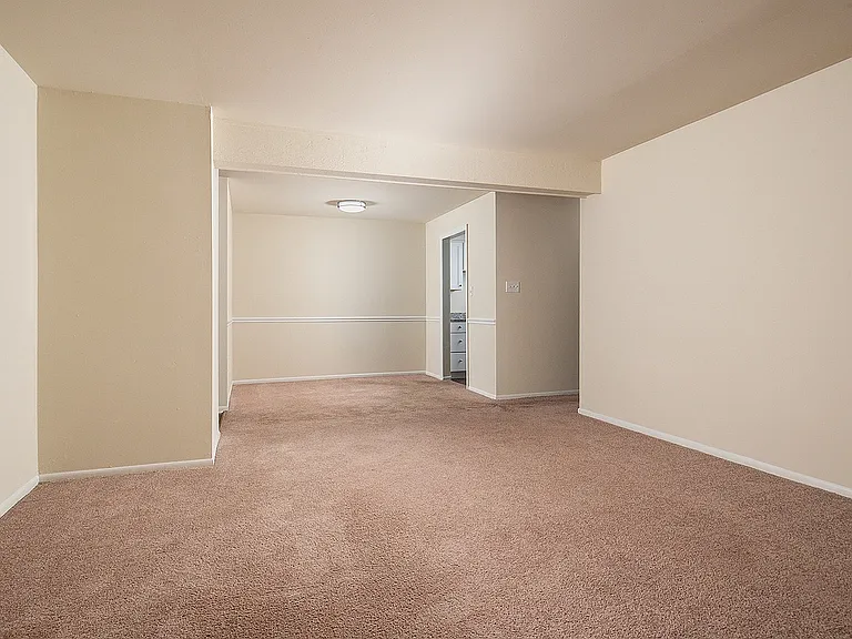Spacious Living and Dining Area