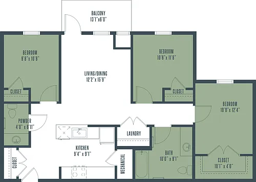 Floor plan C1