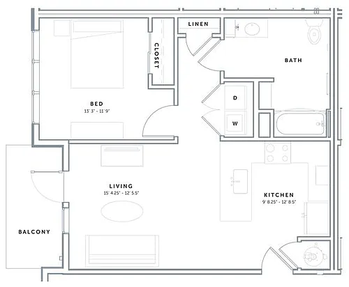 Floor plan A8