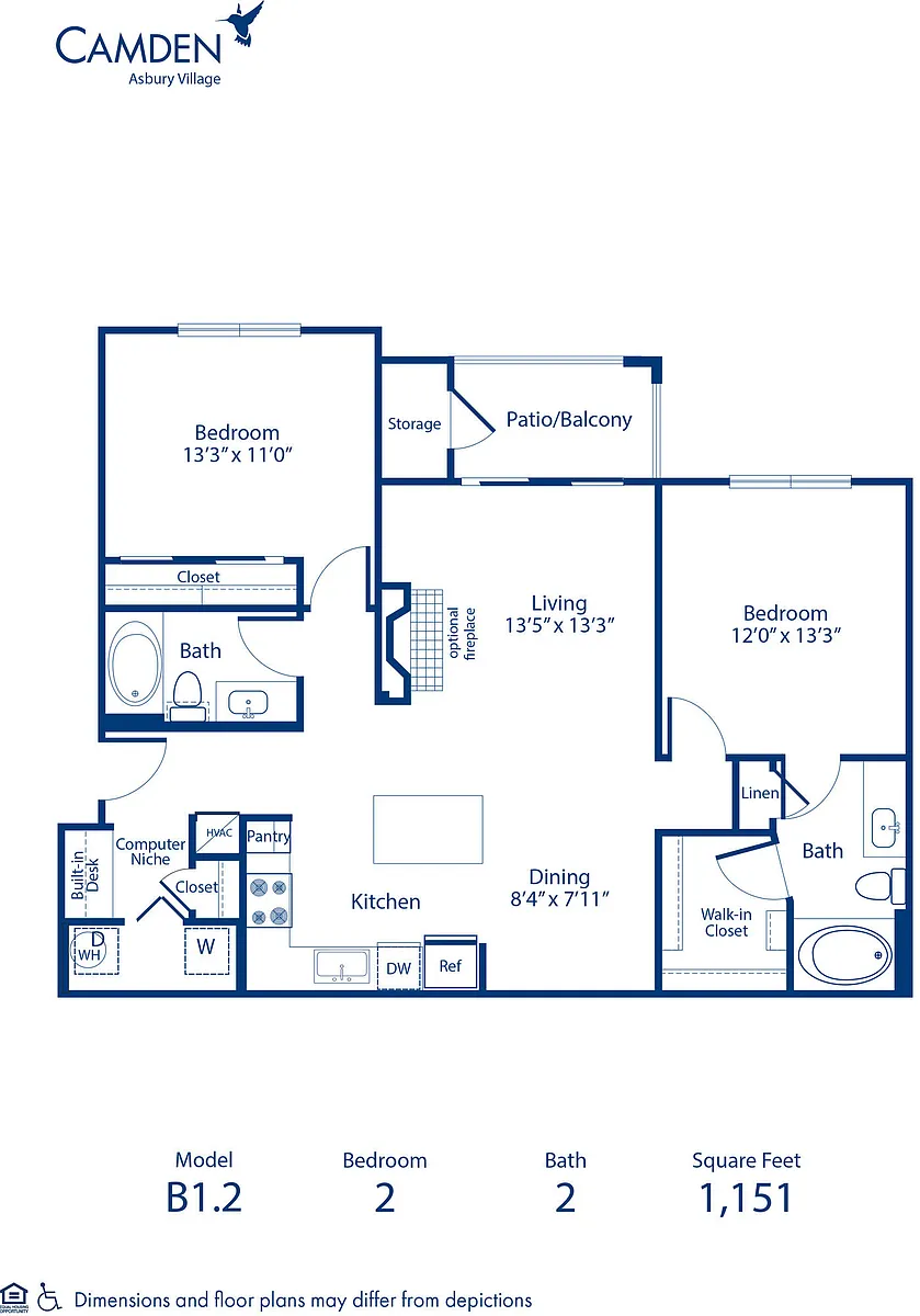 Floor plan B12