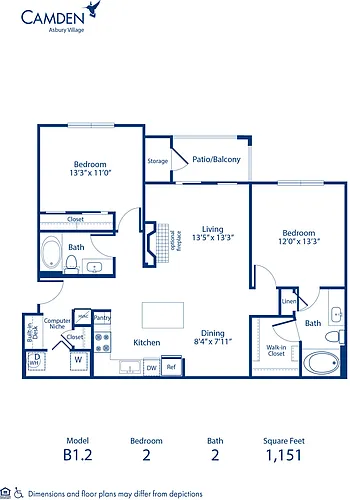 Floor plan B12