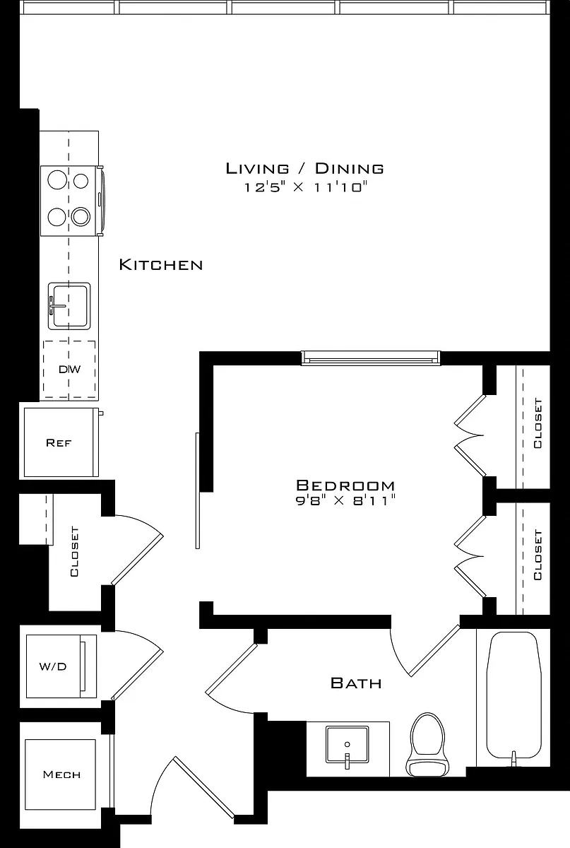 Floor plan A12