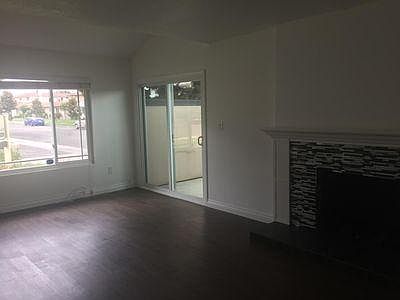 Living room looking towards patio and front yard
