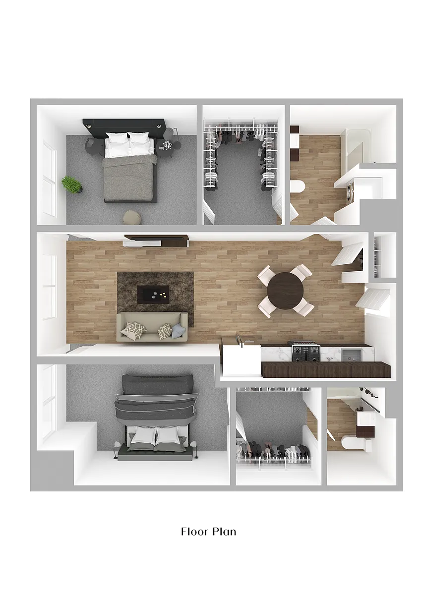 Floor plan B3h