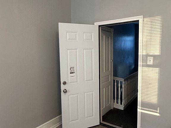 Bedroom exit door
