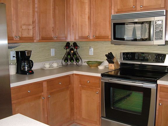 Upgrades in the kitchen with stainless appliances