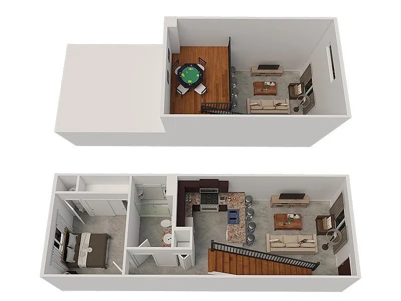 Floor plan 1X1