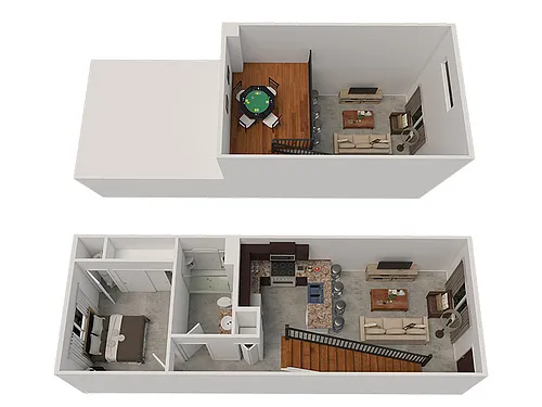 Floor plan 1X1