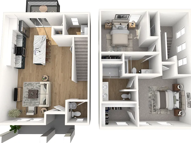 3B floor plan Abrazo Robinson Gateway
