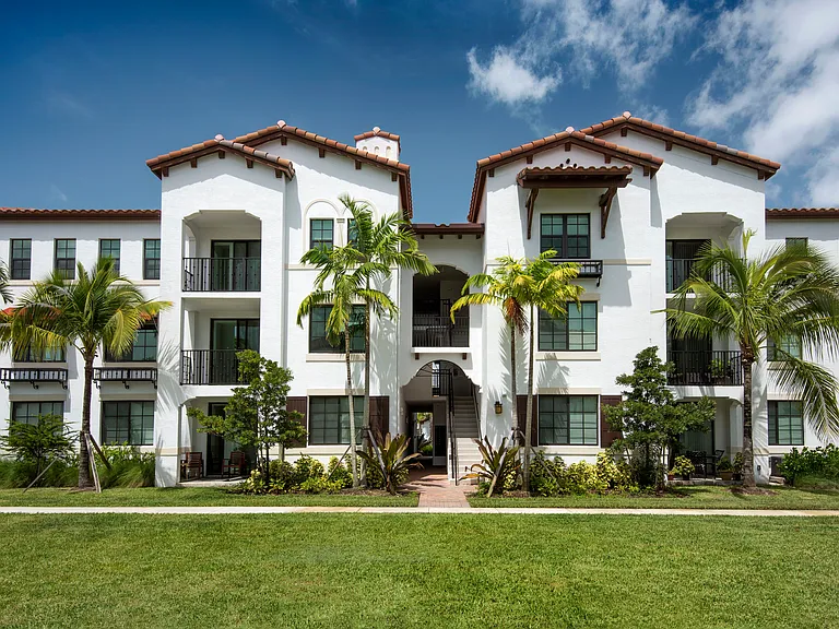 Stylish architecture, gated entrances, and resort-inspired outdoor spaces create a welcoming first impression