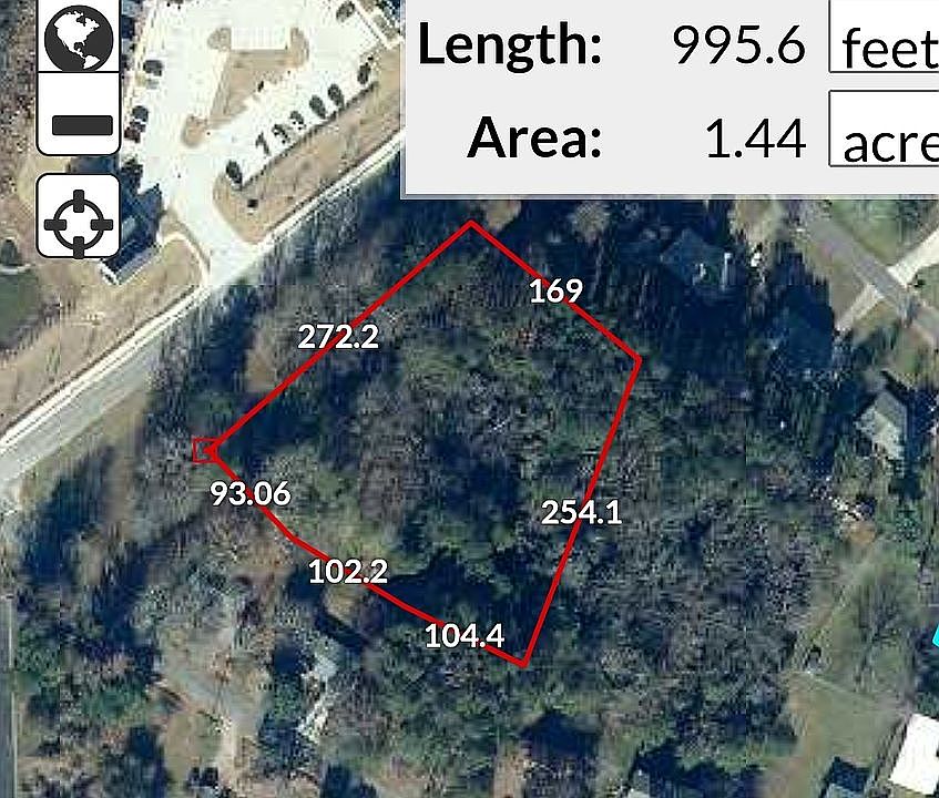 Proposed lot lines of lot