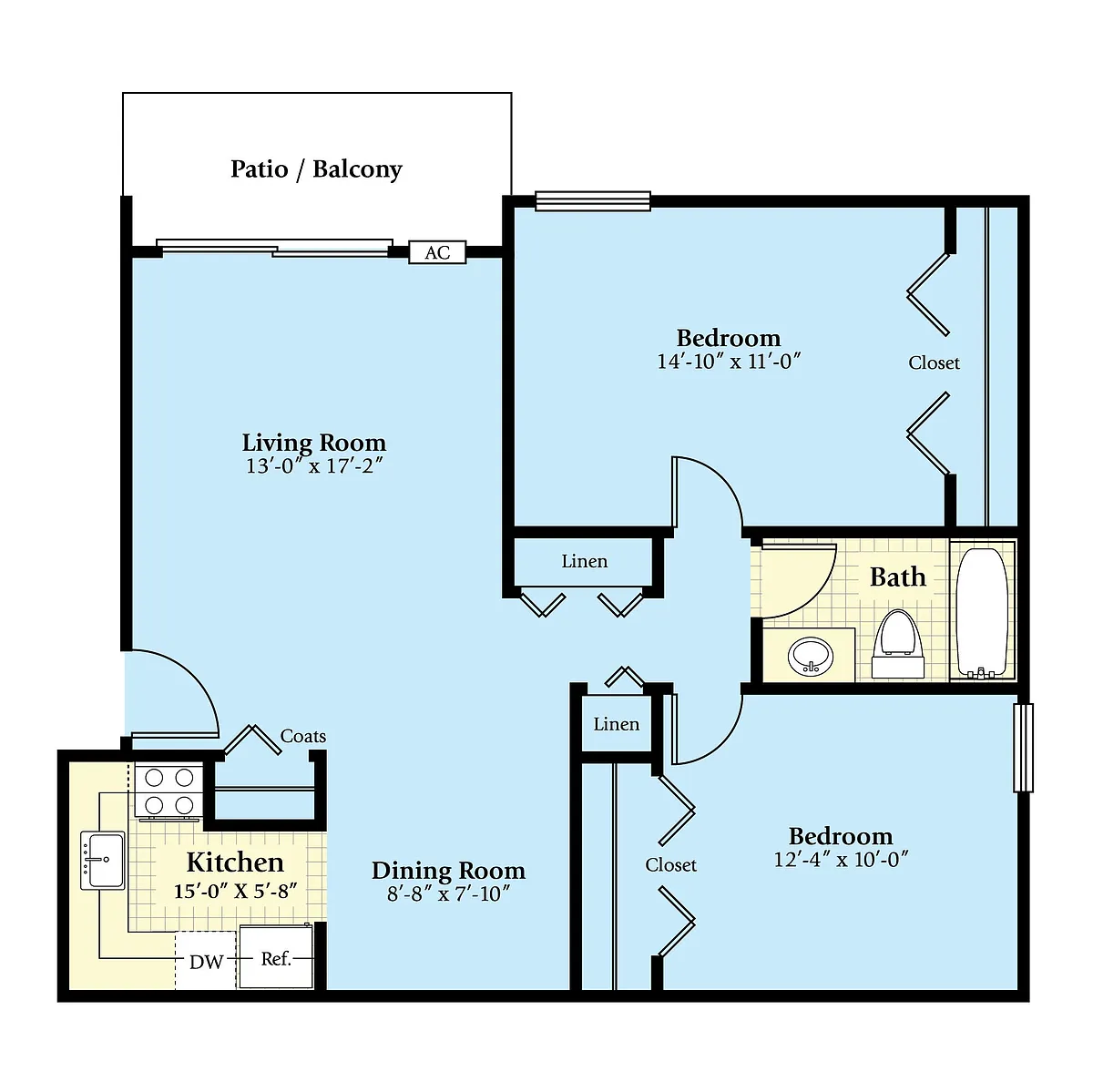Floor plan The Bradford