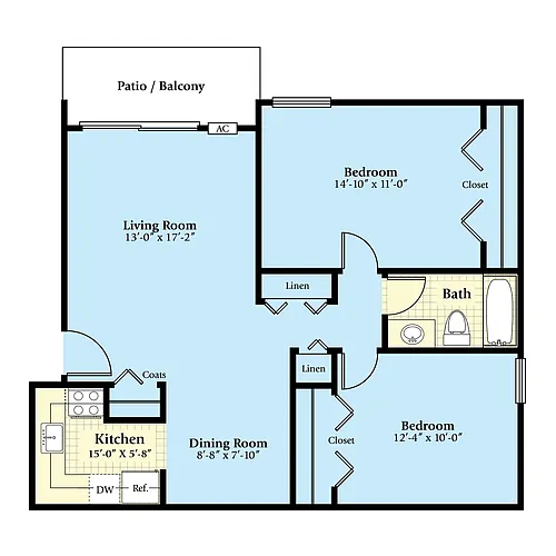 Floor plan The Bradford