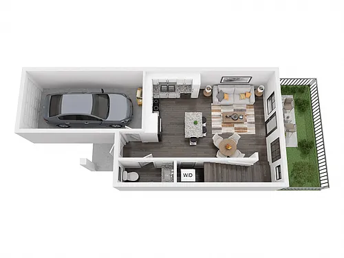Floor plan TH1-C1